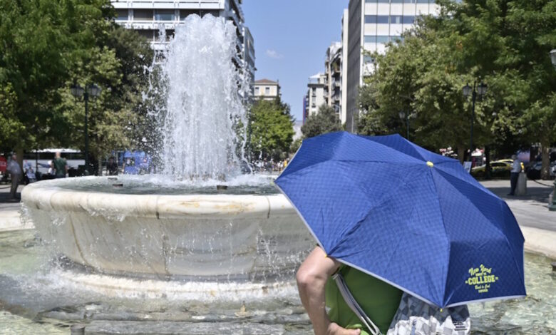 Καιρός-σήμερα:-Τοπικές-βροχές-στα-δυτικά-τμήματα-–-Στους-35-βαθμούς-η-θερμοκρασία-στην-Αττική