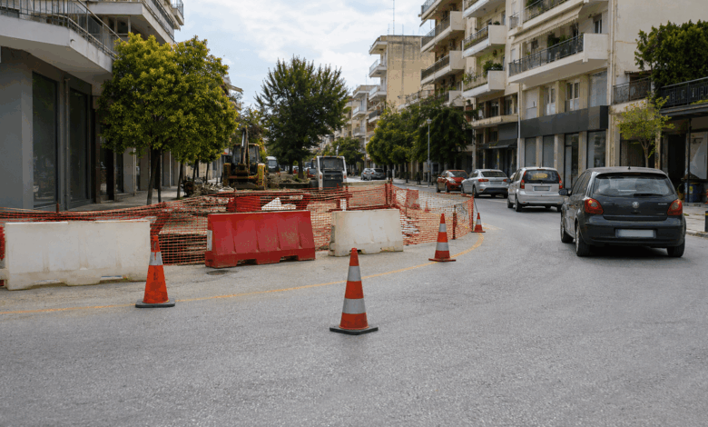 Τρίκαλα:-Κλειστοί-δρόμοι-και-στενώσεις-από-13-Ιουλίου