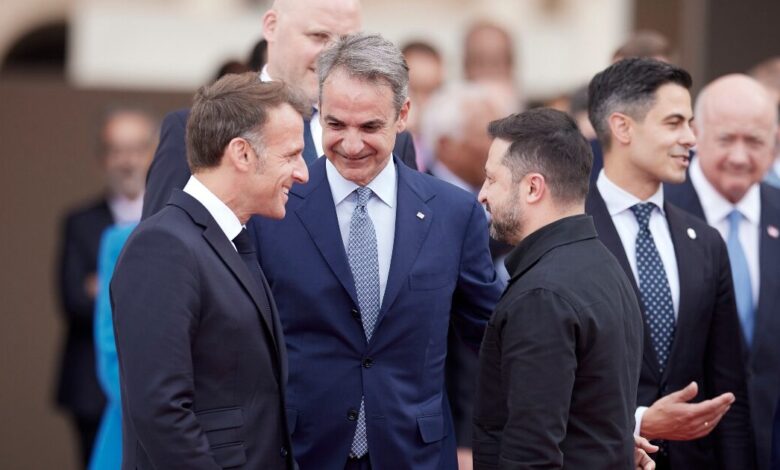 Στο-Παρίσι-ο-Κυριάκος-Μητσοτάκης-για-τη-σύνοδο-για-την-Ουκρανία-–-«Παρών»-και-ο-Βολοντίμιρ-Ζελένσκι