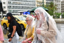 Καιρός-σήμερα:-kαταιγίδες,-χαλάζι-και-θυελλώδεις-άνεμοι-–-Στους-32-βαθμούς-η-θερμοκρασία