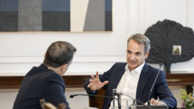 Μητσοτάκης-σε-Δούκα:-Πάντα-χαρά-μου-να-σε-συναντώ,-να-δείξουμε-την-Αθήνα-στα-καλύτερά-της