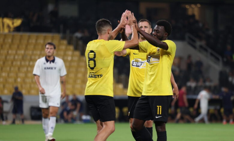 ΑΕΚ-–-athens-kallithea-4-0:-Φιλική-νίκη-με-χατ-τρικ-του-Γκατσίνοβιτς-και-«μαγεία»-από-τον-Βιτάλις