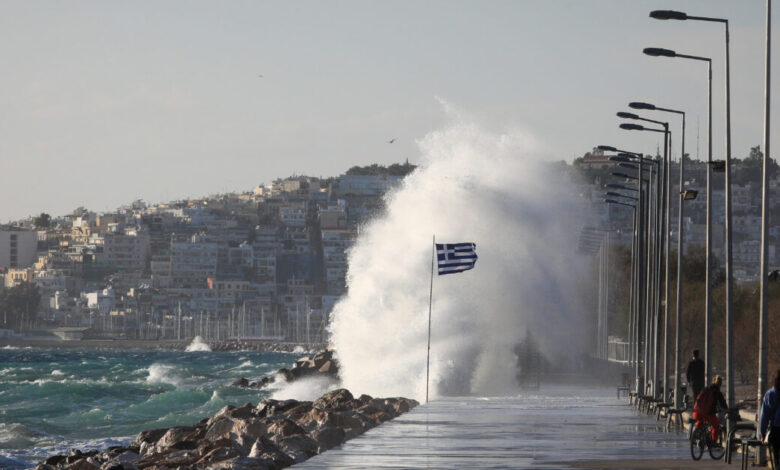 Καιρός-σήμερα:-Στους-40-βαθμούς-η-θερμοκρασία-–-Έως-9-μποφόρ-οι-ριπές των-ανέμων