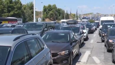 Τελωνείο-Ευζώνων:-Ουρές-χιλιομέτρων-με-αναμονή-πάνω-από-4-ώρες-στο-ρεύμα-εισόδου