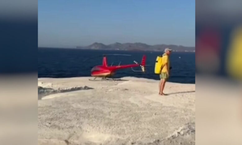 Μήλος:-Στο-μικροσκόπιο-οι-συνομιλίες-πριν-από-την-προσγείωση-ελικοπτέρου-στο-Σαρακήνικο-–-Με-υπόμνημα-έδωσε-εξηγήσεις-ο-πιλότος