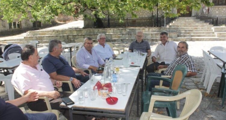 Στο-Μυρόφυλλο-ο-Μαράβας-–-Συνεχίζει-τις-επισκέψεις-του-στις-ορεινές-περιοχές 