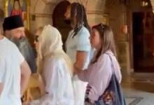 Η-Μαντόνα-στα-Μετέωρα:-Εικόνες-και-βίντεο-από-την-επίσκεψή-της-στη-Μονή-Βαρλαάμ
