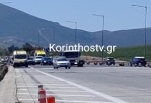 Καραμπόλα-4-οχημάτων-στον-αυτοκινητόδρομο-Κορίνθου-–-Τριπόλεως:-Στο-νοσοκομείο-2-τραυματίες