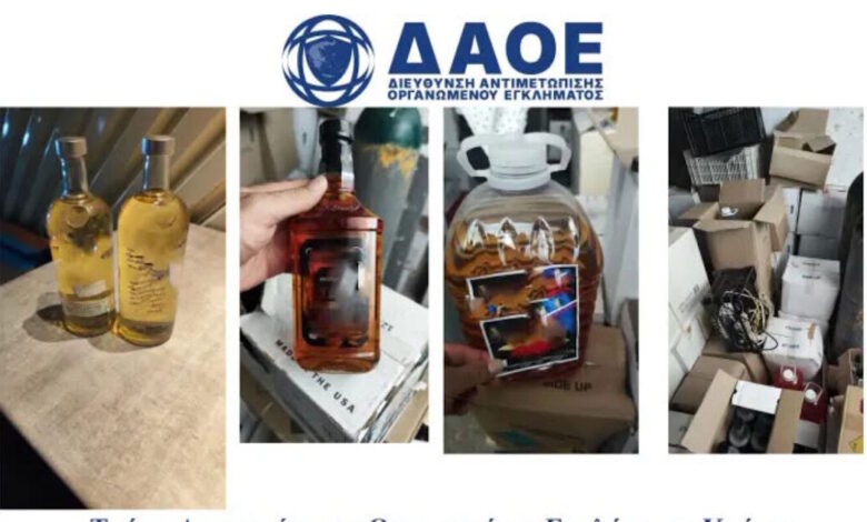 Ηράκλειο:-53χρονος-διακινούσε-«ποτά-μαϊμού»-και-χιλιάδες-μπαλόνια-με-«αέριο-γέλιου»-–-Φωτογραφίες-και-βίντεο
