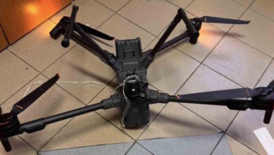 Λάρισα:-Με-το-αντι-drone-σύστημα-«Τεύκρος»-καταρρίφθηκε-το-drone-που-προσπάθησε-να-περάσει-παράνομο-φορτίο-στις-φυλακές