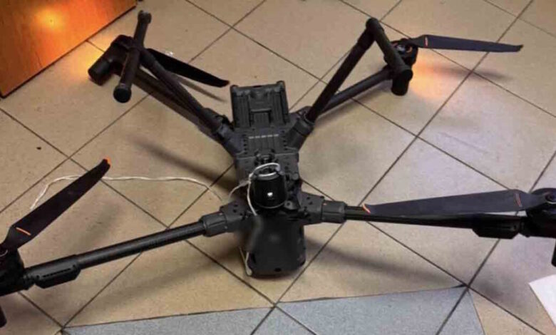 Λάρισα:-Με-το-αντι-drone-σύστημα-«Τεύκρος»-καταρρίφθηκε-το-drone-που-προσπάθησε-να-περάσει-παράνομο-φορτίο-στις-φυλακές