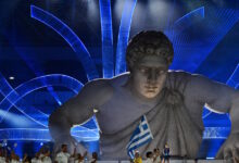 Τελετή-Έναρξης-Μεσογειακών-Αγώνων:-Η-εντυπωσιακή-είσοδος-της-ελληνικής-αποστολής-στην-τελετή-έναρξης