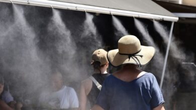 Καιρός-αύριο:-Μελτέμια-έως-7-μποφόρ-στο-Αιγαίο-–-Στους-39-βαθμούς-η-θερμοκρασία-στην-Αττική