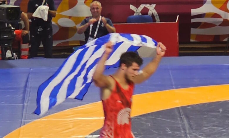 «Χρυσοί»-οι-Γιώργος-Κουγιουμτσίδης-και-Νταουρέν-Κουρουγκλίεβ-στην-πάλη-στους-Μεσογειακούς-Αγώνες