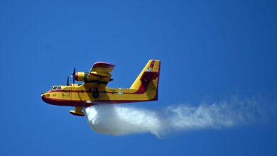 Φωτιά-στην-Καβάλα:-Καίει-χαμηλή-βλάστηση-στη-Βρύση-–-Επιχειρούν-4-εναέρια