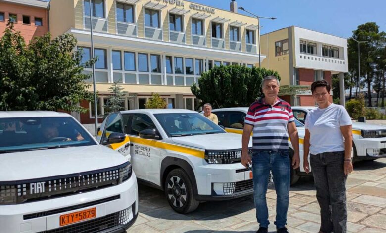 Περιφέρεια-Θεσσαλίας:-Οκτώ-νέα-οχήματα-στον-υπηρεσιακό-στόλο