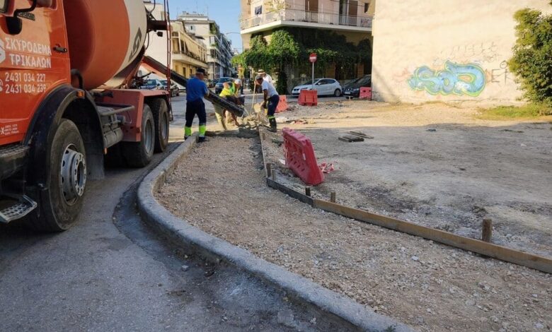 Παρεμβάσεις-για-πεζούς-και-συνεχείς-καθαρισμοί-από-τον-Δήμο-Τρικκαίων-(φωτο)