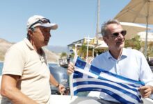 Κυριάκος-Μητσοτάκης-από-το-Καστελόριζο:-Μέσα-στην-επόμενη-τετραετία-πρέπει-να-έχουμε-κλείσει-όλα-τα-ανοιχτά-μέτωπα-–-37-έργα-27-εκατ.-ευρώ