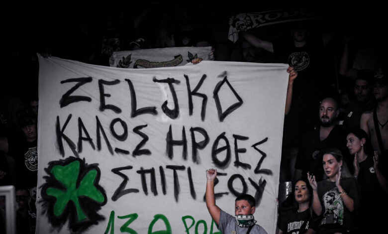 Παναθηναϊκός-–-ΑΕΚ:-Η-παρακάμερα-του-«τριφυλλιού»-με-την-αποθέωση-στον-Ζέλικο-Ομπράντοβιτς