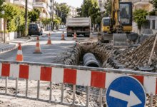 Οδός-Αξιού:-Διακοπή-κυκλοφορίας-σήμερα-στον-Πύργο