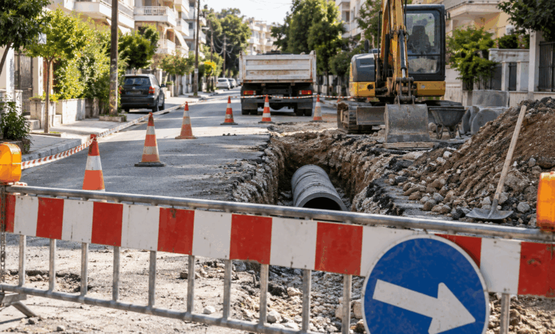 Οδός-Αξιού:-Διακοπή-κυκλοφορίας-σήμερα-στον-Πύργο