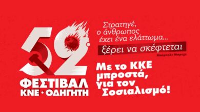 Τρίκαλα:-Οι-πολιτικές-εκδηλώσεις-του-52ου-Φεστιβάλ-ΚΝΕ