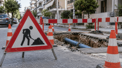 Τρίκαλα:-Κυκλοφοριακές-ρυθμίσεις-για-έργα-της-ΔΕΥΑΤ