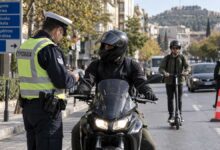 Τρίκαλα-–-21-παραβάσεις-για-κράνος-σε-208-ελέγχους