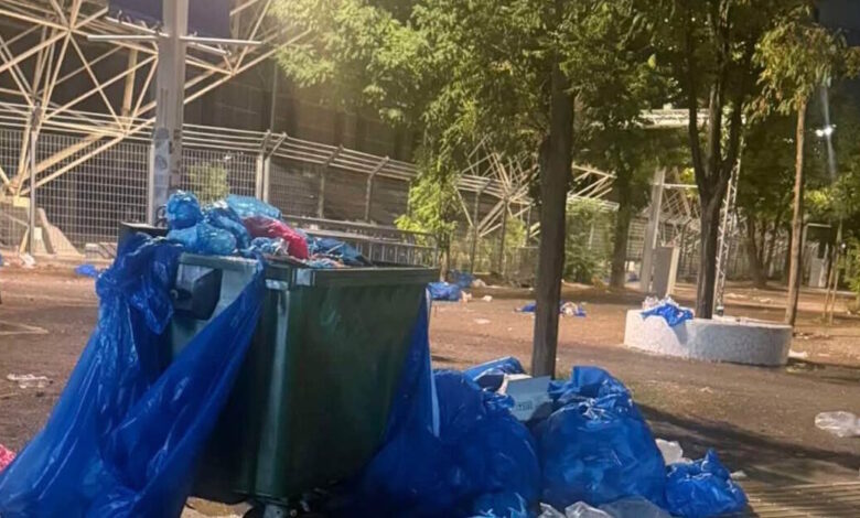 Άννα-Βίσση:-Η-επόμενη-μέρα-της-συναυλίας-στο-ΟΑΚΑ-–-Οι-τόνοι-από-σκουπίδια-και-οι-εργασίες-καθαριότητας