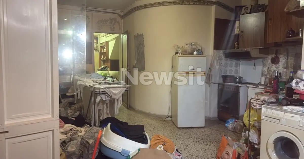 Λήξη-συναγερμού-στη-Νίκαια:-Συνελήφθη-ο-άνδρας-που-κρατούσε-όμηρο-την-44χρονη-σύντροφό-του-–-Εικόνες-μέσα-από-το-σπίτι