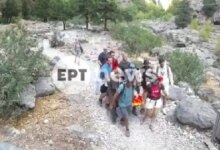 Συναγερμός-στο-φαράγγι-της-Σαμαριάς-–-Μοναχός-έχασε-τις-αισθήσεις-του-ενώ-το-διέσχιζε