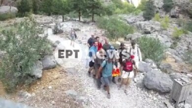 Συναγερμός-στο-φαράγγι-της-Σαμαριάς-–-Μοναχός-έχασε-τις-αισθήσεις-του-ενώ-το-διέσχιζε