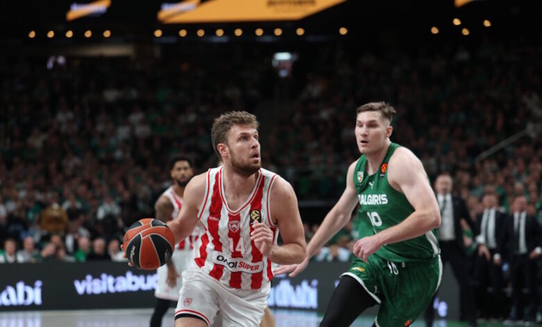 Η-βαθμολογία-της-euroleague-μετά-τη-νίκη-του-Ολυμπιακού-στην-έδρα-της-Ζαλγκίρις-Κάουνας