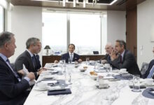 Συνάντηση-Μητσοτάκη-με-ανώτατα-στελέχη-της-morgan-stanley-–-Στο-τραπέζι-διεθνείς-εξελίξεις,-οικονομία-και-πυρηνική-ενέργεια