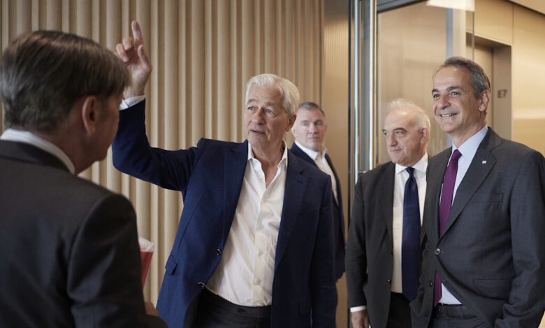 Συνάντηση-Μητσοτάκη-με-τον-ceo-της-jp-morgan-chase-στη-Νέα-Υόρκη