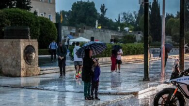 Καιρός:-Ισχυρές-βροχές-και-καταιγίδες-τις-επόμενες-ώρες-–-Έκτακτο-δελτίο-επικίνδυνων-καιρικών-φαινομένων
