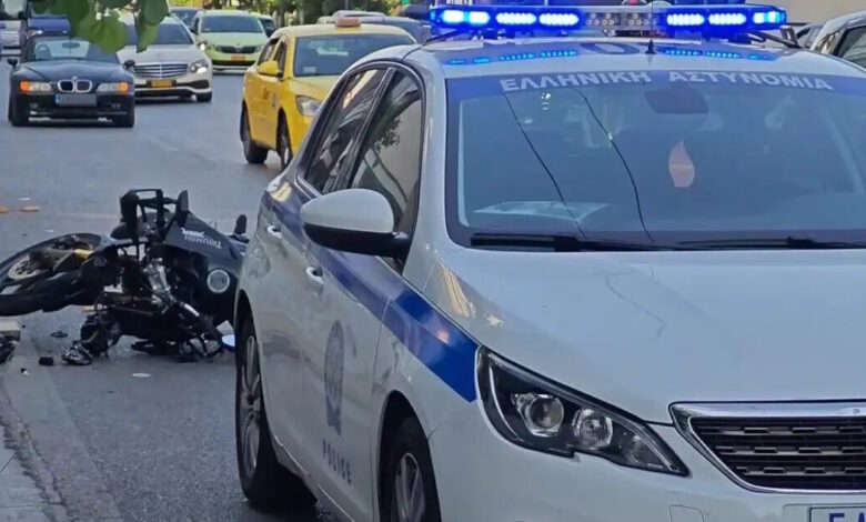 Μποτιλιάρισμα-στη-Βασιλίσσης-Σοφίας-μετά-το-Μέγαρο-Μουσικής-λόγω-τροχαίου-με-μηχανή