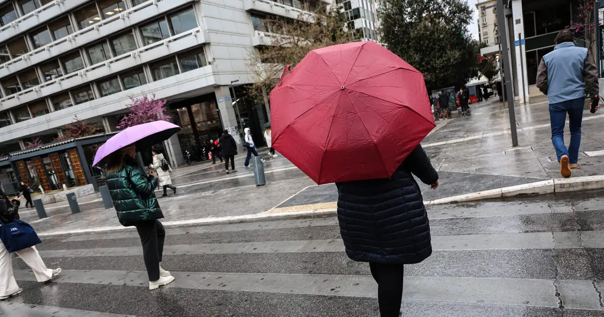 Καιρός:-Βροχές,-καταιγίδες,-χαλάζι-και-πτώση-θερμοκρασίας-–-Επικαιροποιήθηκε-το-έκτακτο-δελτίο