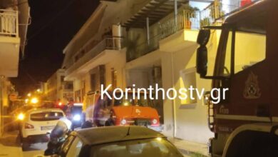 Φωτιά-σε-διαμέρισμα-στο-Ξυλόκαστρο:-4-άτομα-με-αναπνευστικά-προβλήματα-στο-νοσοκομείο