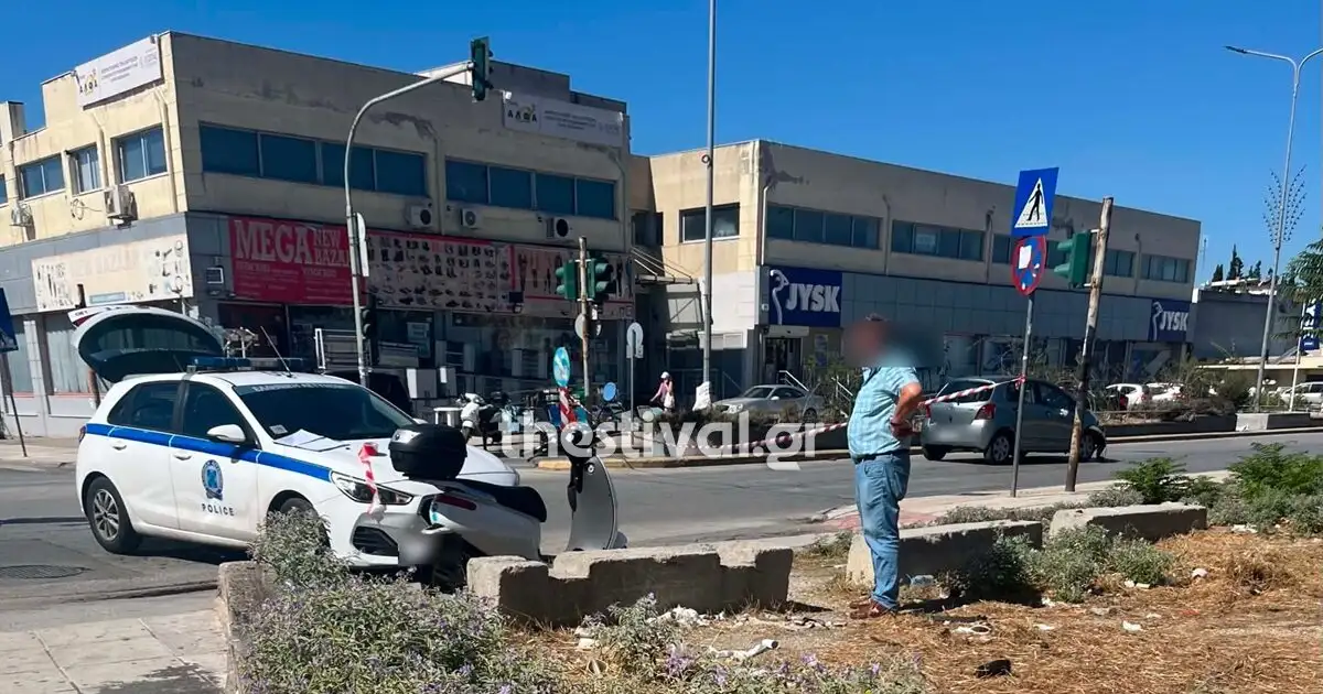 Τροχαίο-στη-Θεσσαλονίκη:-Νεκρή-νεαρή-που-έπεσε-από-τη-μηχανή-της-και-την-παρέσυρε-διερχόμενο-αυτοκίνητο