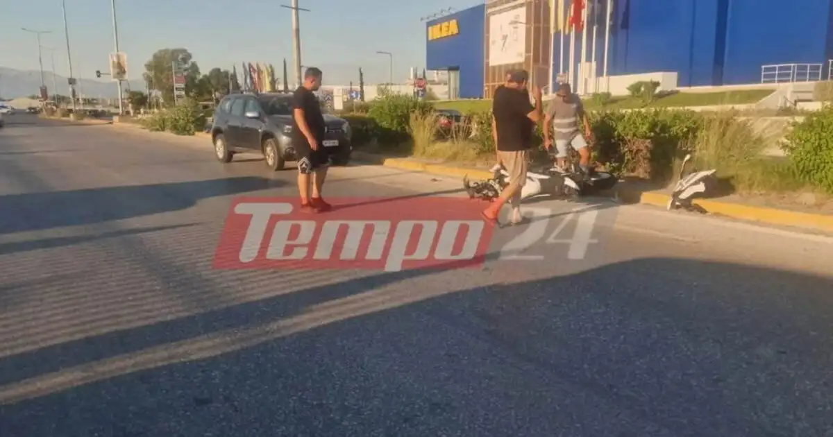 Πάτρα:-Σοβαρό-τροχαίο-στην-Ακτή-Δυμαίων-–-Χωρίς-τις-αισθήσεις-του-31χρονος-μοτοσικλετιστής