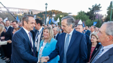 Μπρα-ντε-φερ-Μητσοτάκη-–-Σαμαρά:-Η-«τεχνογνωσία»-που-άναψε-φωτιές-και-οι-βαριές-κουβέντες-για-την-υστεροφημία-και-το-18%-της-ΝΔ