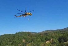 Φωτιά-στο-Αγιόφυλλο-Τρικάλων:-54-πυροσβέστες-και-ελικόπτερο