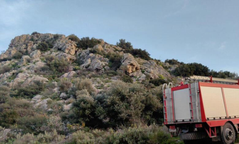 Λέσβος:-Νεκρός-45χρονος-κυνηγός-που-έπεσε-από-βράχια-–-Τον-εντόπισε-η-αδερφή-του-με-τη-βοήθεια-των-σκύλων-του