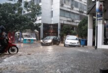 Κακοκαιρία:-Σφοδρές-καταιγίδες-και-9-μποφόρ-μέχρι-το-μεσημέρι-της-Κυριακής-–-Κόκκινη-προειδοποίηση-για-Κρήτη-και-Δωδεκάνησα