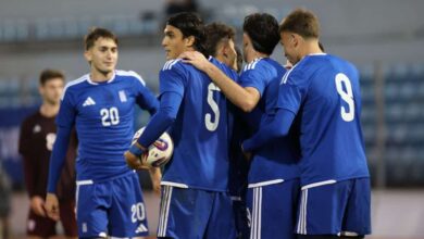 Ελλάδα-Κ21-–-Λετονία-Κ21-4-2:-Αλμύρας-και-Κωστούλας-υπέγραψαν-τη-νίκη-της-Εθνικής-Ελπίδων