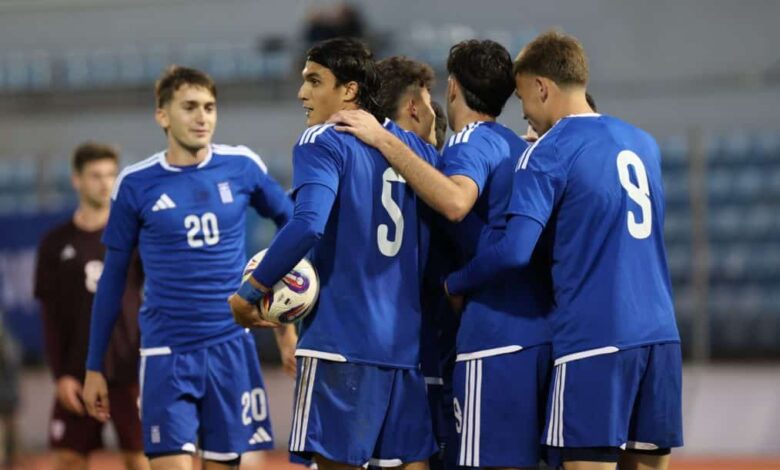 Ελλάδα-Κ21-–-Λετονία-Κ21-4-2:-Αλμύρας-και-Κωστούλας-υπέγραψαν-τη-νίκη-της-Εθνικής-Ελπίδων