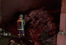 Στις-φλόγες-το-πρώην-εκκοκκιστήριο-Παλαιολόγου-στο-Γλίνος-–-Μεγάλη-κινητοποίηση-της-Πυροσβεστικής,-καίγονται-έξι-αποθήκες