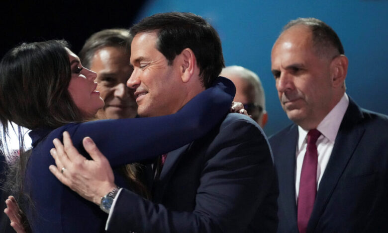 Η-Κίμπερλι-Γκίλφοϊλ-καλωσόρισε-τον-Μάρκο-Ρούμπιο-στην-Αθήνα:-«Η-σχέση-ΗΠΑ-και-Ελλάδας-δεν-ήταν-ποτέ-ισχυρότερη»