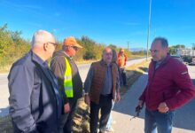 Ασφαλτόστρωση-στον-περιφερειακό-με-τον-Σακκά-πάνω-από-τα-έργα